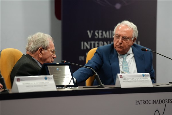 Homenagem Ministro Mathias