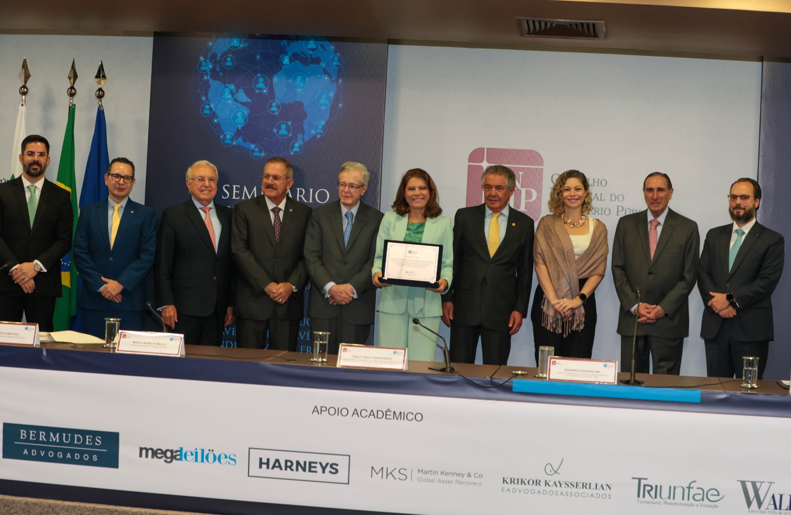 Autoridades no VII Seminário Internacional de Rastreamento de Ativos